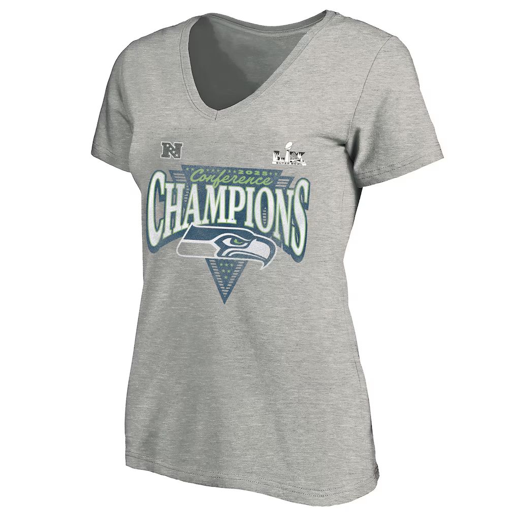 Men 2026 NFL Seattle Seahawks T-shirt grey 010->nfl t-shirts->Sports Accessory